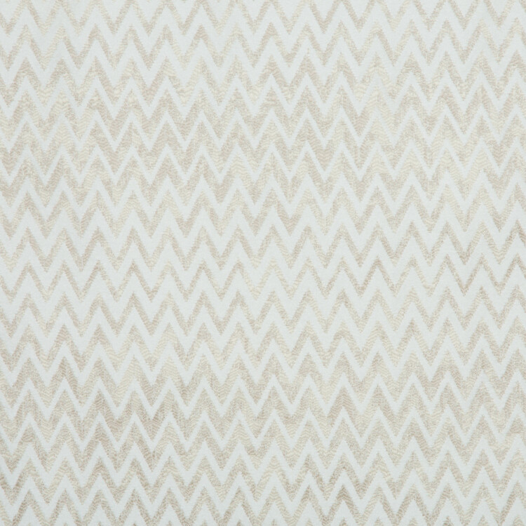 Sonet Collection: DDECOR Textured Chevron Pattern
 Furnishing Fabric, 280cm, Cream