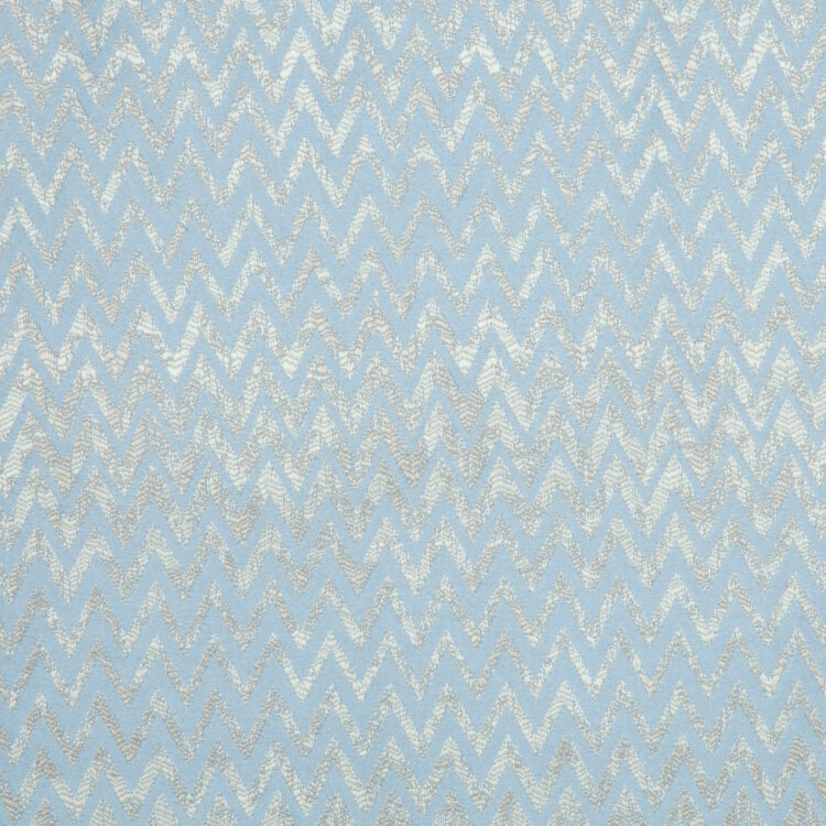 Sonet Collection: DDECOR Textured Chevron Pattern
 Furnishing Fabric, 280cm, Dark Sky Blue