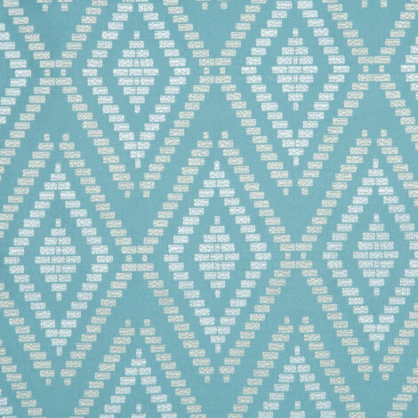 Sonet Collection: DDECOR Textured Diamond Pattern 
 Furnishing Fabric, 280cm, Dark Cyan 1
