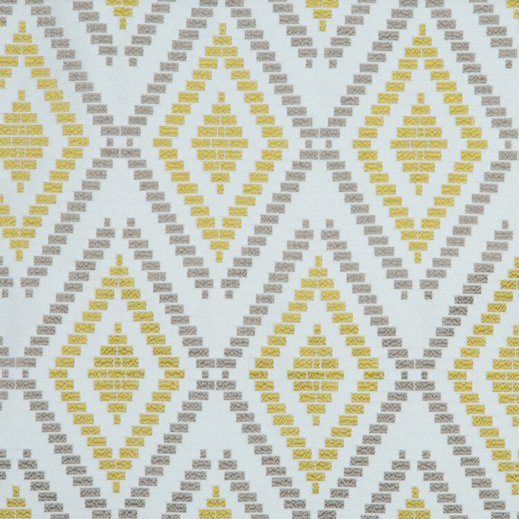 Sonet Collection: DDECOR Textured Diamond Pattern 
 Furnishing Fabric, 280cm, Dark Khaki/Grey