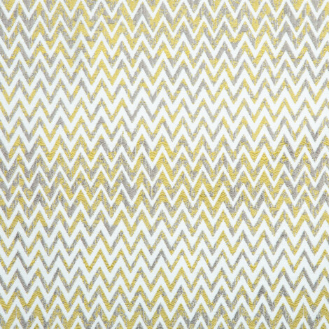 Sonet Collection: DDECOR Textured Chevron Pattern
 Furnishing Fabric, 280cm, Dark Khaki/Grey 1