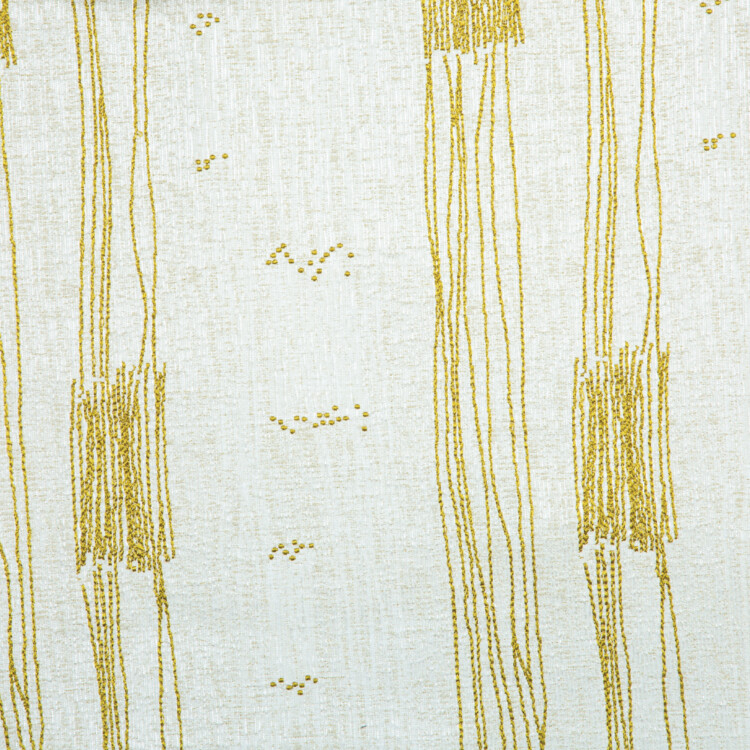 Sonet Collection: DDECOR Textured Stitch-Like Pattern Furnishing Fabric, 280cm, Dark Khaki/Grey