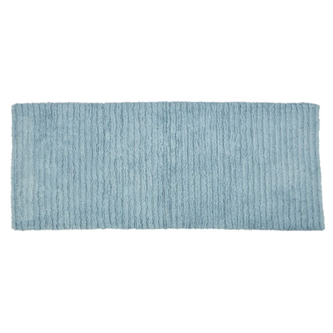 Prama Long Cotton Bath Mat; (50×120)cm, Sky Blue 1