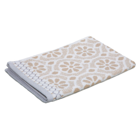 Daisy Hand Towel: (41x66)cm, Beige