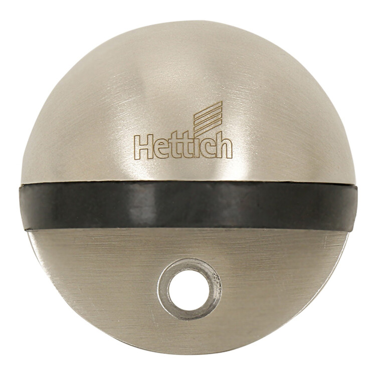 Door Stopper With Buffer, HDS 44 Stainless Steel