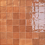 Gouache Mandarine 12904E: Ceramic Tile; (07.5x15.5)cm