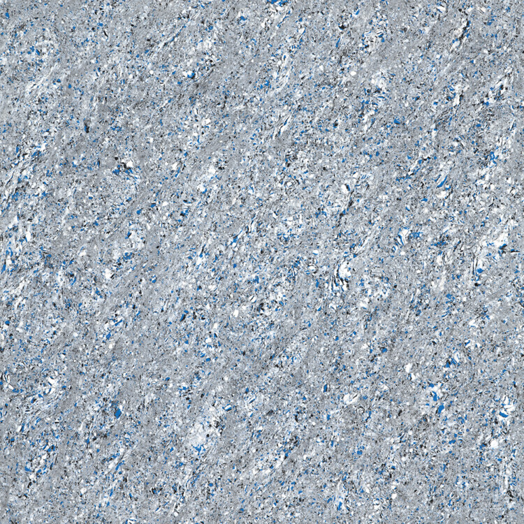 Natural Denim: Polished Granito Tile; (60.0x60.0)cm