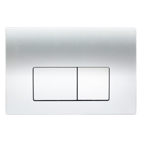Duravit: Square Cistern Actuator Plate, Glossy Chrome Plated 1