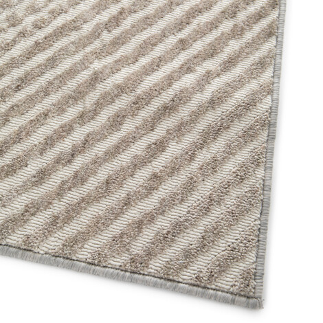 Balta: Re-Mix Carpet Rug; (80x150)cm, Light Brown/Grey