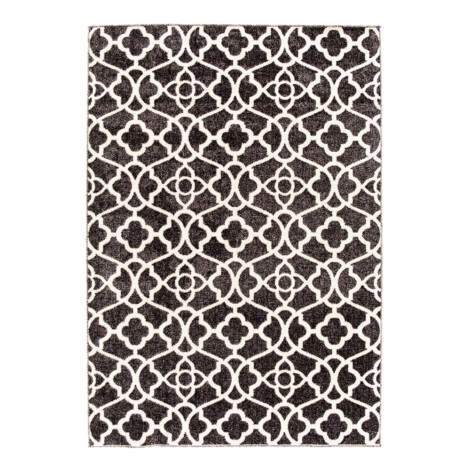 Balta: Re-Mix Carpet Rug; (80×150)cm, Grey/White 1