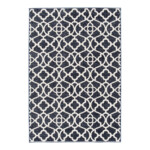 Balta: Re-Mix Carpet Rug; (80x150)cm, Navy Blue/White