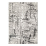Balta: Re-Mix Carpet Rug; (80x150)cm, Cream/Grey