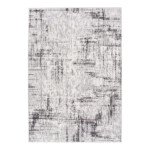Balta: Re-Mix Carpet Rug; (80x150)cm, White/Grey