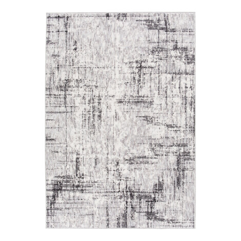 Balta: Re-Mix Carpet Rug; (80×150)cm, White/Grey 1
