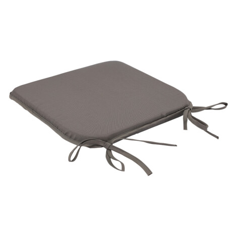 Oridie Seat Pad; (36x37x3)cm, Grey