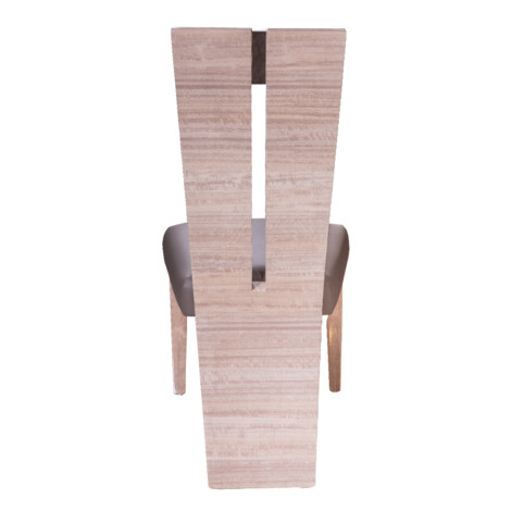 Wooden Dining Chair, Beige Angley/M.Black