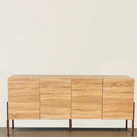 Buffet Cabinet: (180x42x86)cm, Burn Beech/Sonama Oak