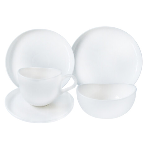 Domus: Porcelain Dinner Set; 20Pcs, White 1