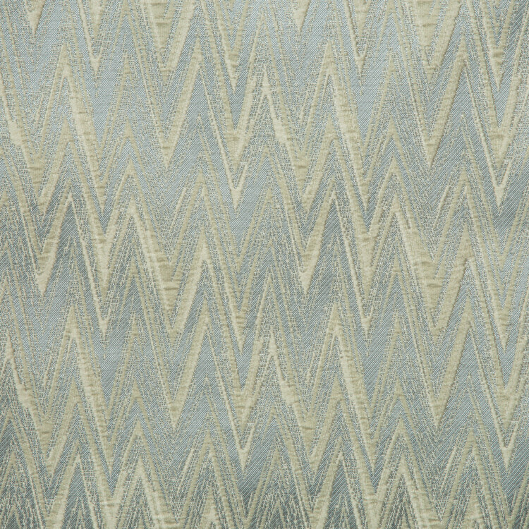 Laurena Dario Collection: Textured Distressed zigzag Patterned Furnishing Fabric; 280cm, Natural Beige Green