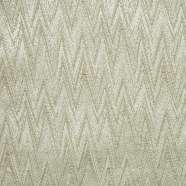 Laurena Dario Collection: Textured Distressed zigzag Patterned Furnishing Fabric; 280cm, Pastel Grey