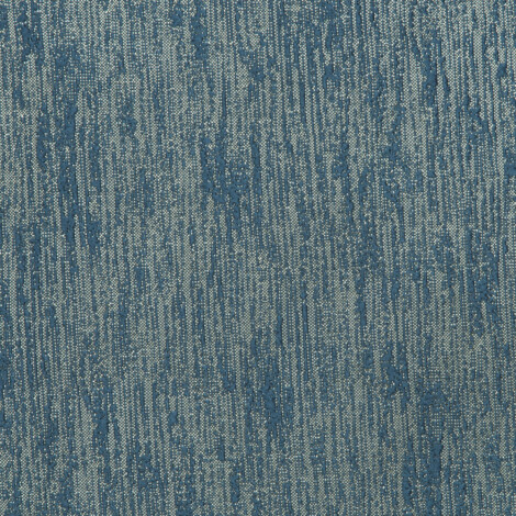 Laurena Dario Collection: Textured Patterned Furnishing Fabric; 280cm, Sea Blue 1