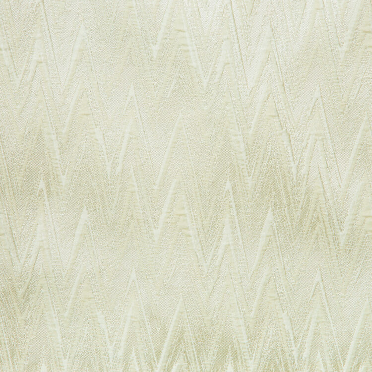 Laurena Dario Collection: Textured Distressed zigzag Patterned Furnishing Fabric; 280cm, Beige Linen
