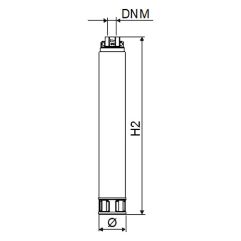 S4-8/43 4inch Borehole Pump End DNM 2" (7.5kw)