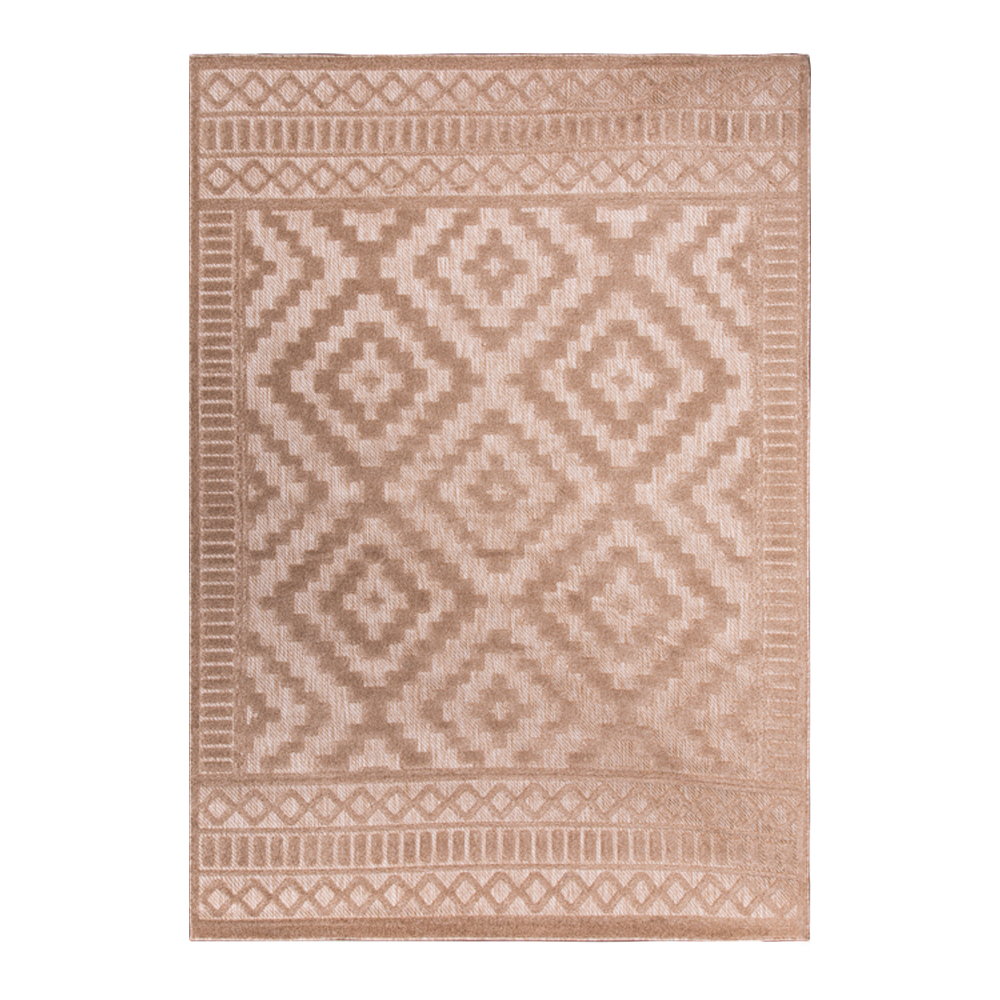 Grand: Newport Trellis Pattern Carpet Rug, (160×230)cm, Brown 1
