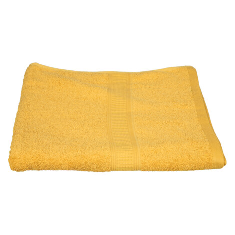 Domus 2: Bath Towel: 400GSM, (70×140)cm, Mustard 1