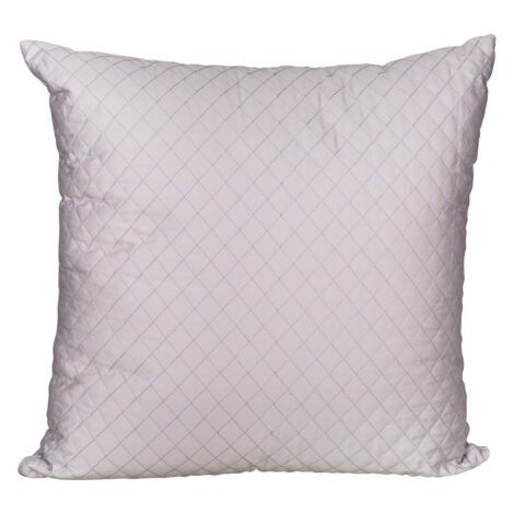 Filled Quilted Cushion Cover, Standard; (45×45)cm, Cool Grey 1