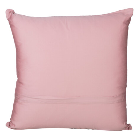Filled Quilted Cushion Cover, Standard; (45x45)cm, Rosa