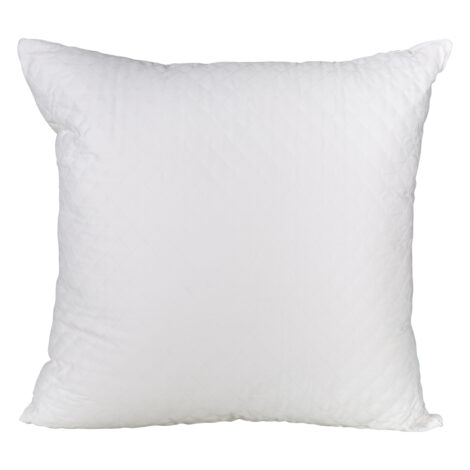 Filled Quilted Cushion Cover, Standard; (45×45)cm, White 1