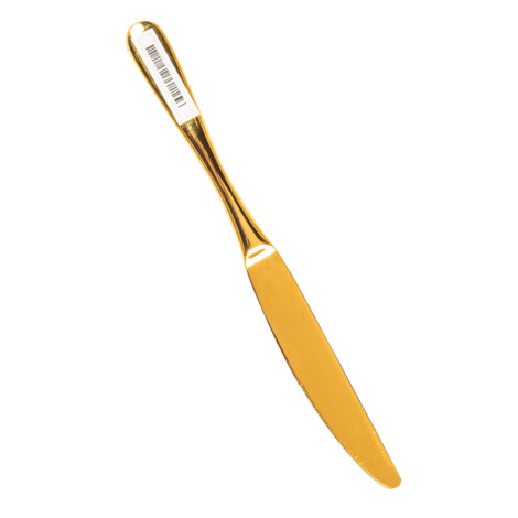 Royce Table Knife, Bright Gold