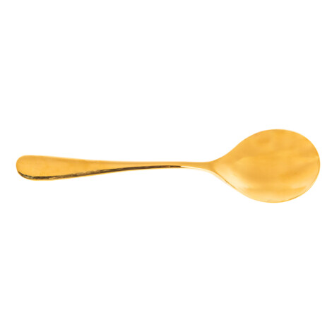 Royce Soup Spoon, Bright Gold 1