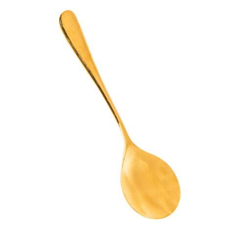 Royce Soup Spoon, Bright Gold