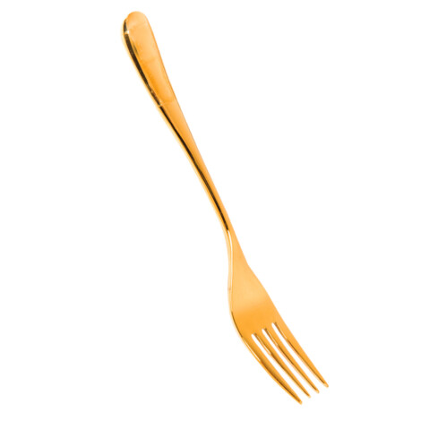 Royce Table Fork, Bright Gold
