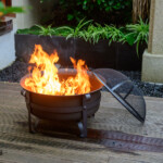 FireBowl With Screen And Pocker; 91.44cm