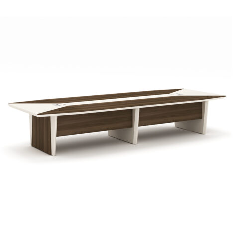 Meeting Table; (480x150x75)cm, Light Walnut/Beige 1