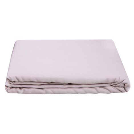 SuperKing Fitted Bed Sheet, 1pc: (220x220+30)cm, Soft Latte