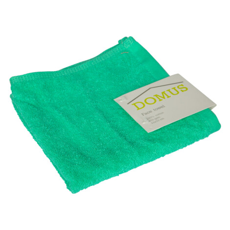 Domus 2: Face Towel: 400 GSM, (33x33)cm, Turquiose