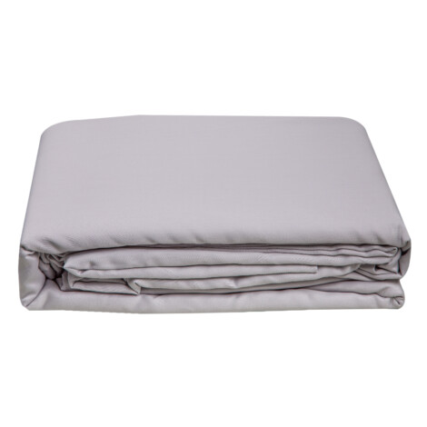 Quilt Cover Set, 3pc; Single, Cool Grey