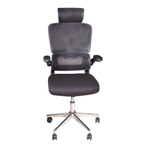 High Back Office Chair With Headrest; (62.5x61x129