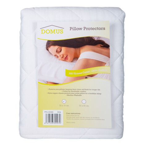 Pillow Protector Set; 2pc; (50×70)cm, White 1