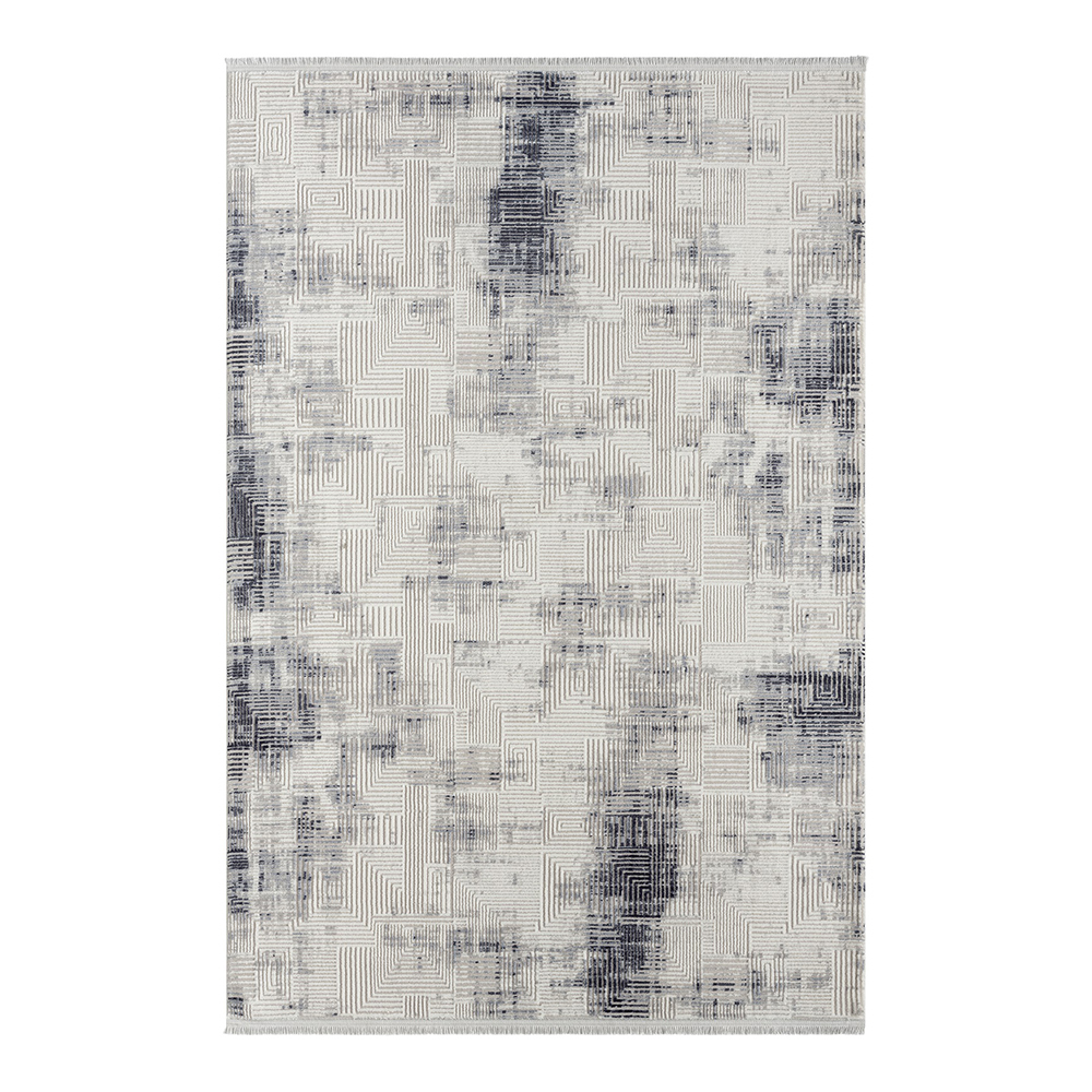Seyran: Roma Distressed Pattern Carpet Rug; (80X150)cm 1