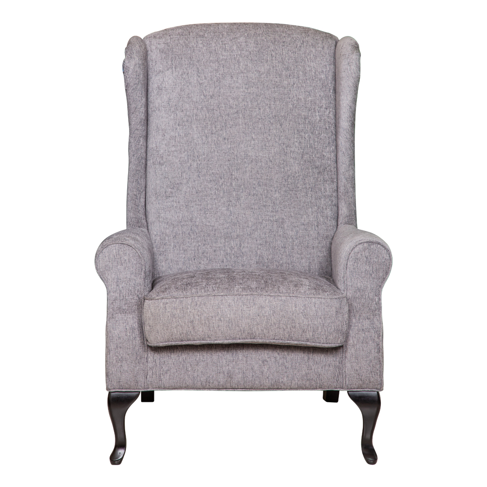 Fabric Arm Chair: 1-Seater; (82×91)cm, Ash 1