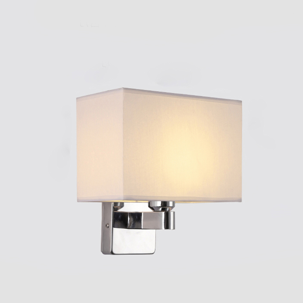 Domus: Wall Lamp: (W17xH17)cm E27, White