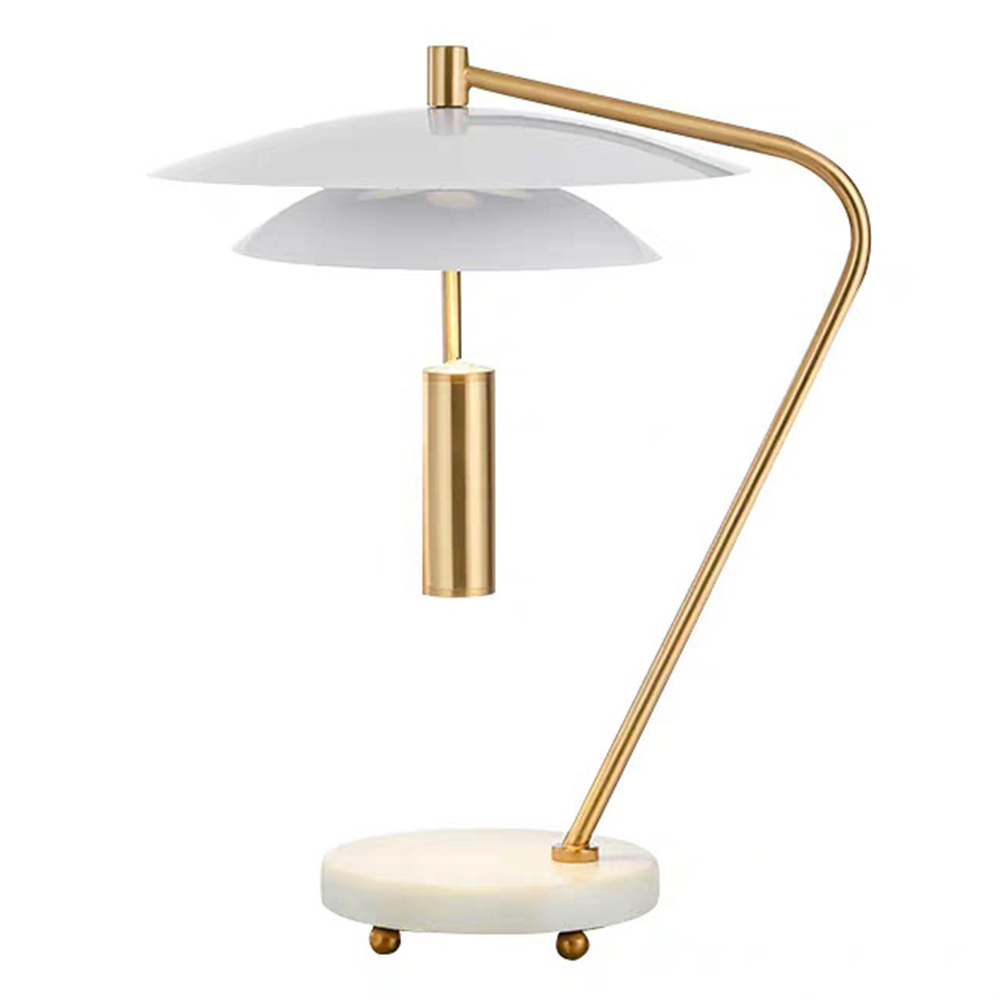 Domus: Glass Table Lamp: (D35xH55)cm E27, Grey 1
