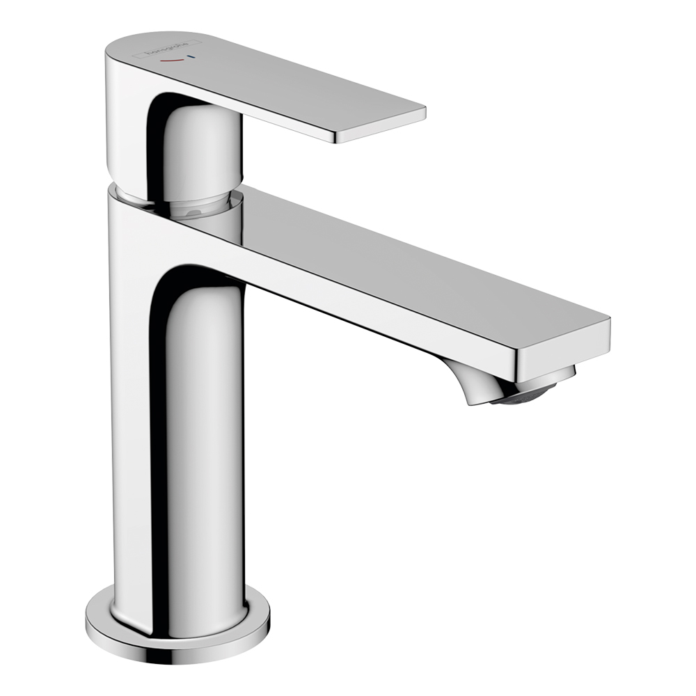 Rebris E CoolStart 110: Basin Mixer With pop up Waste; Single Lever, Chrome Plated 1