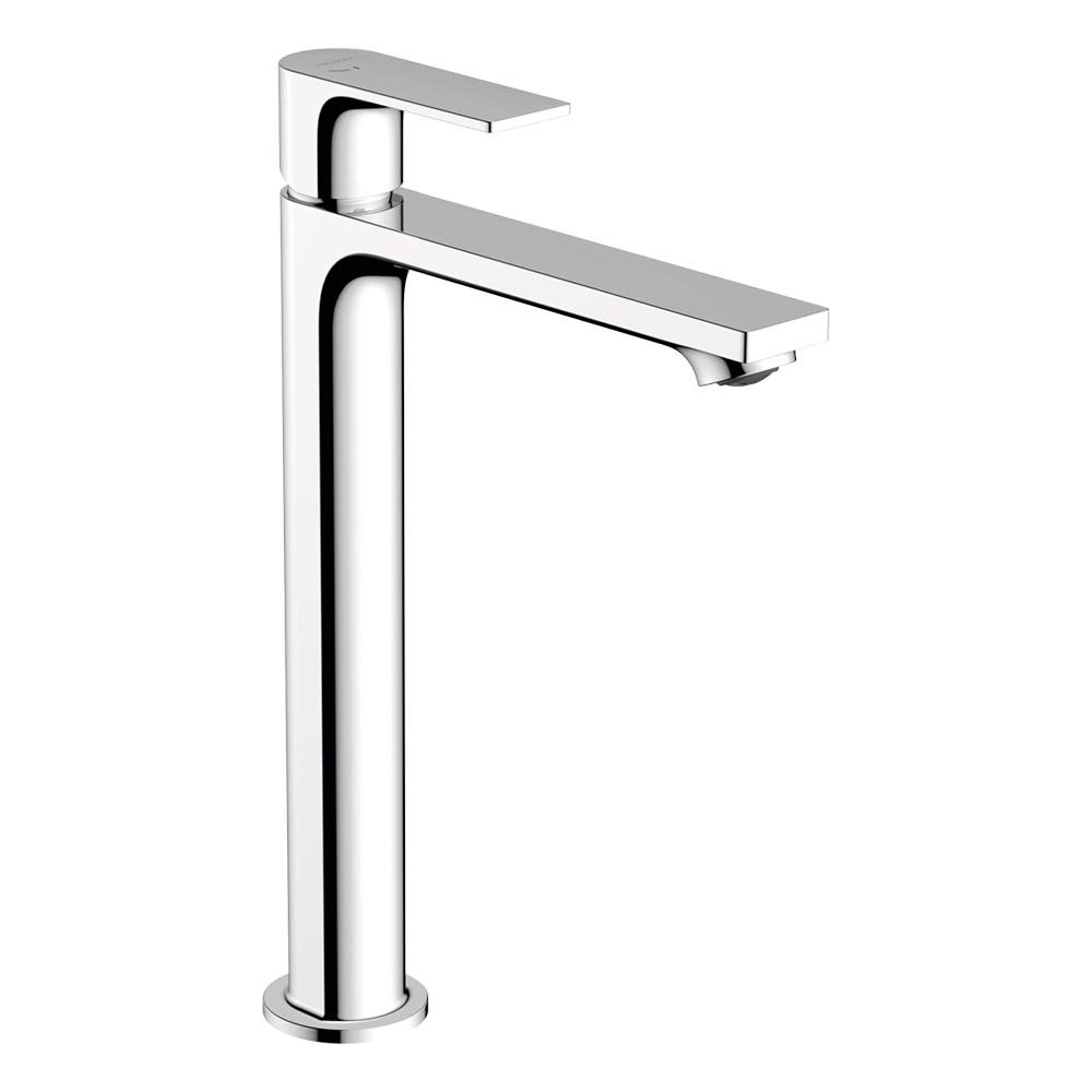 Rebris E CoolStart 240: Basin Mixer With pop up Waste; Single Lever, Chrome Plated 1