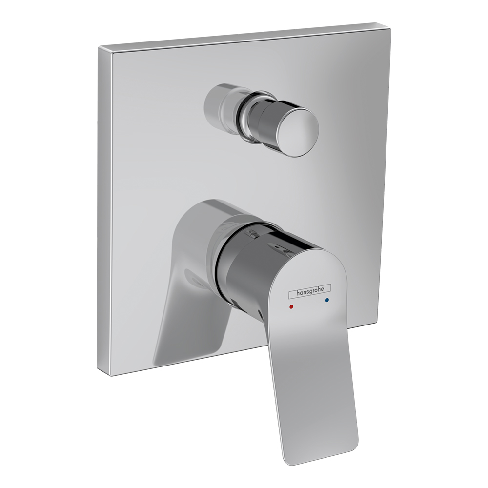 Vivenis: 4-Way Finish Set For Concealed Bath Mixer; For IBox Installation, Chrome Plated 1
